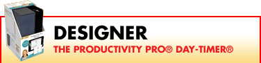 Designer - The Productivity Pro DayTimer